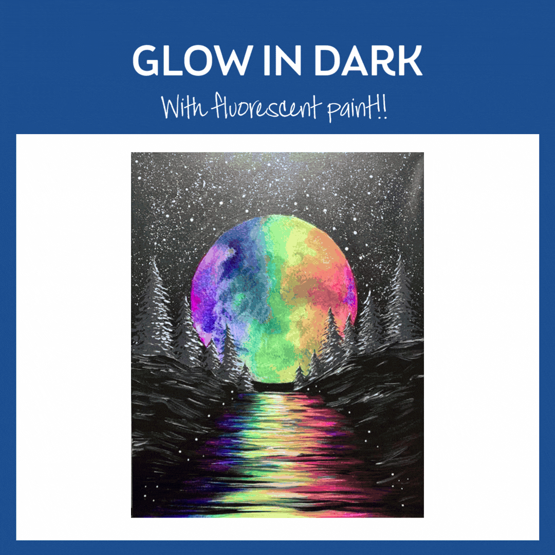 Magical Rainbow Moon